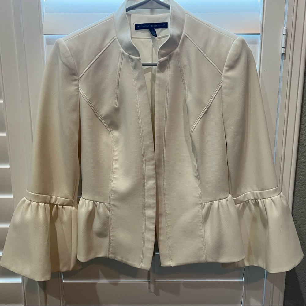 WHBM Off-White Blazer